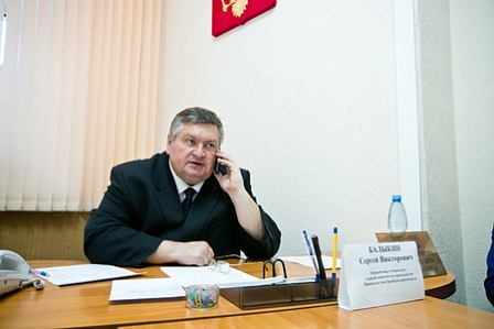 Первый вице-губернатор Сергей Балыкин провел прием граждан 